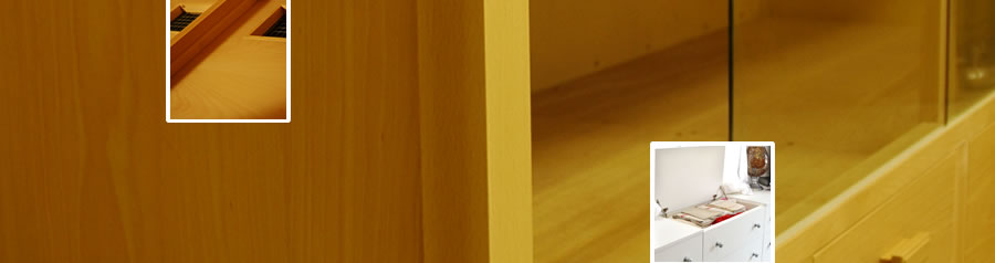 Bespoke furniture detail